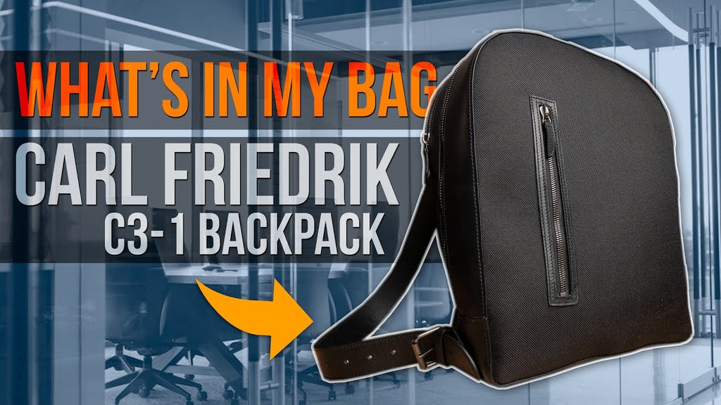 What's In My Bag Ep. 9 - Carl Friedrik C3-1 Backpack Review