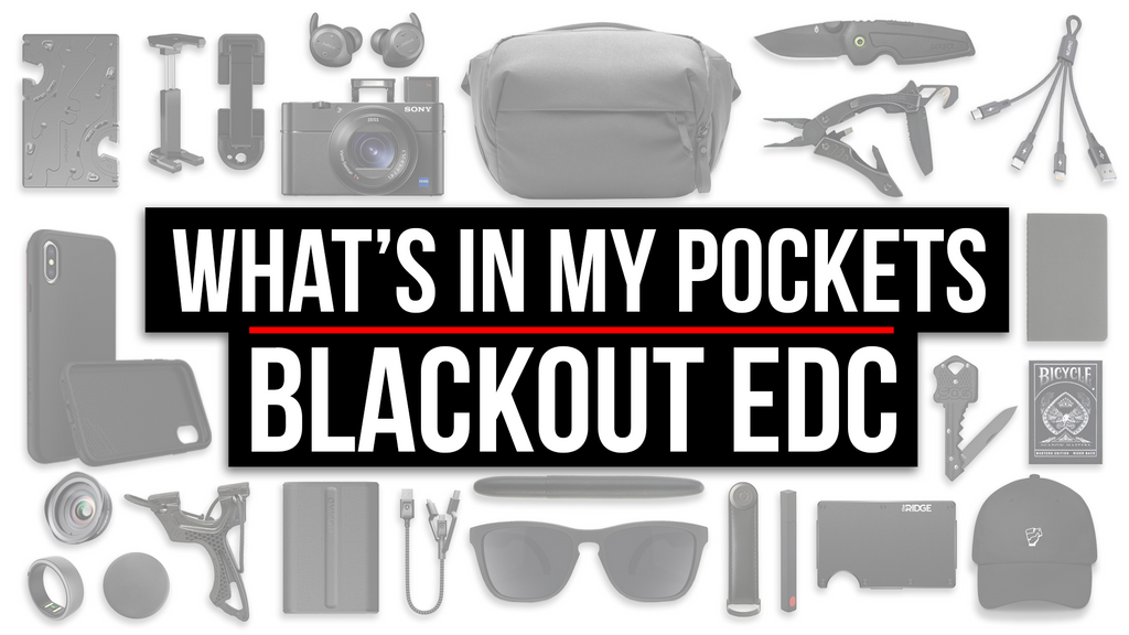 What's In My Pockets Ep. 2 - Blackout EDC (Everyday Carry)